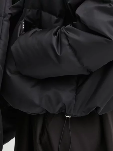 Пуховик Mm6 Maison Margiela черный