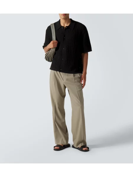 Tricou polo Frame negru