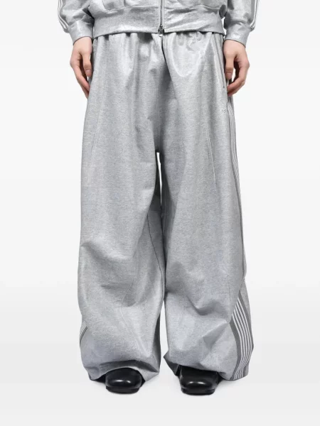 Pantaloni Needles alergare gri
