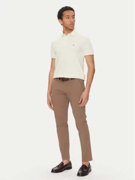 Tommy Hilfiger Polokošile Vertical žlutá