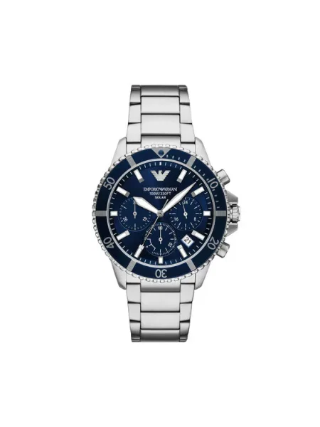 Emporio Armani Analóg órák tengerészkék / ezüst