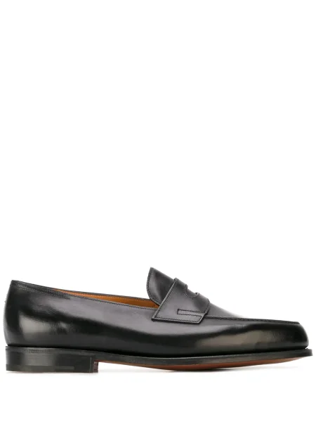 Pantofi loafer John Lobb negru
