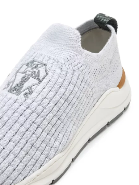 Gyerek sneaker Brunello Cucinelli szürke
