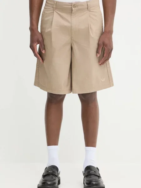 Šortky adidas Originals Bermuda Short béžová