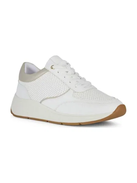 Sneakersy Geox białe