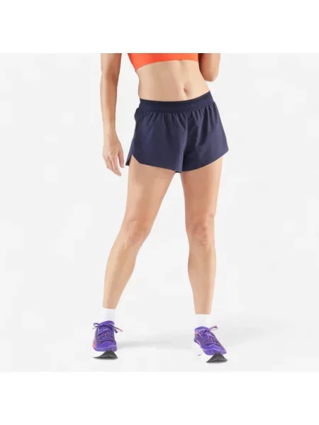 Spodenki do biegania Kiprun Run Light niebieskie