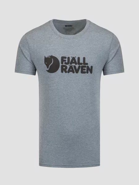 Fjällräven Logo T-Shirt Mężczyźni Koszulki Fjällräven Size: S niebieski