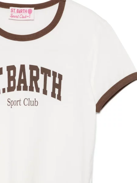 Tricou Mc2 Saint Barth cu imagine alb