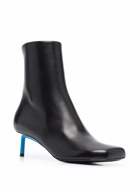 Cizme scurte Off-white alb