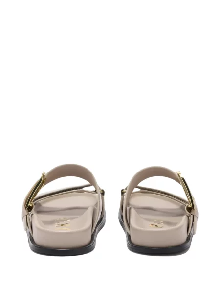 Kožne remenčić sandale Furla sa kopčom