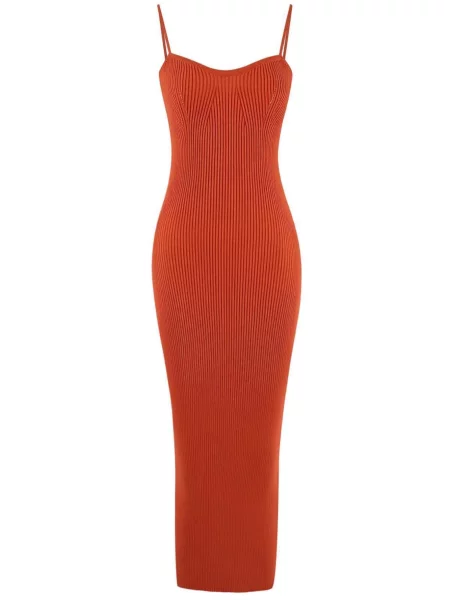 Trendyol Rochie tricotat mandarină portocaliu