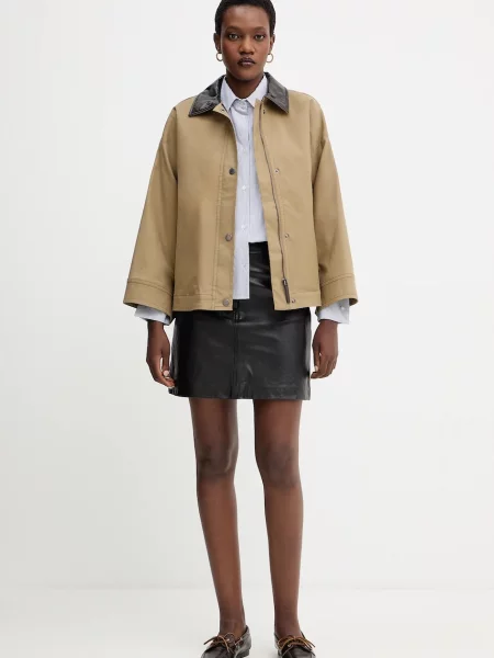 Демисезонная куртка Weekend Max Mara зеленая