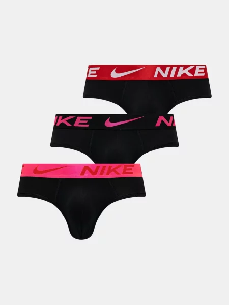 NIKE Underwear Spodnje hlačke svetlo roza / rdeča bela črna
