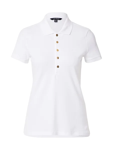 Lauren Ralph Lauren Tricou KIEWICK / argintiu alb