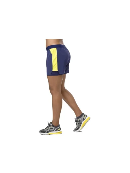 Pantaloni Asics albastru
