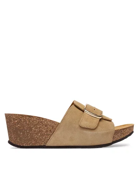 Natikači Scholl Tropica Buckle Med. bež