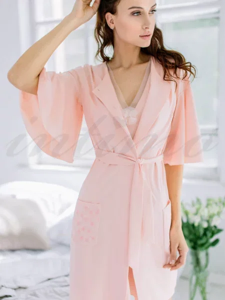 Халат червоний