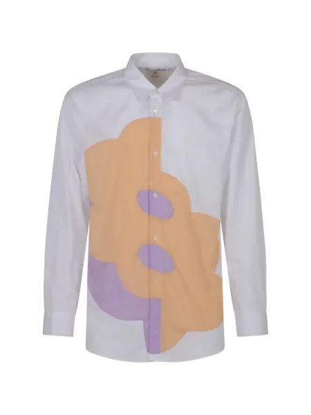Lung cămașă Comme Des Garçons alb