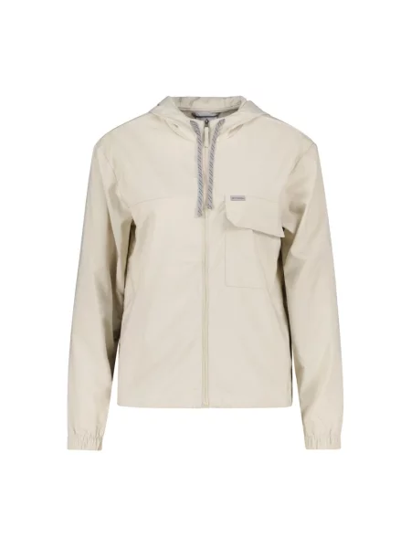 Kurtka koszulowa Columbia z kapturem beżowa