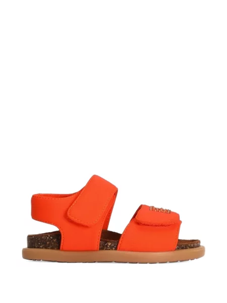 Sandały dziecięce Dolce And Gabbana pomarańczowe