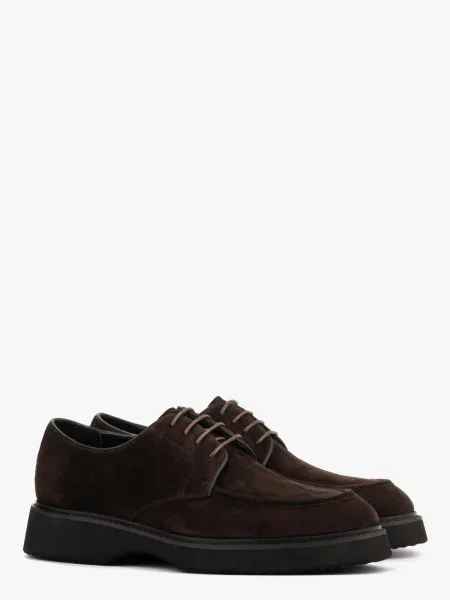 Замшевые туфли Leberdes коричневые