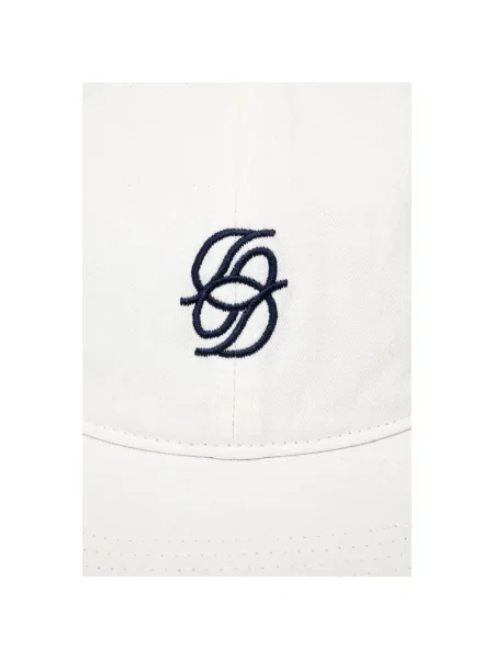 Drôle de Monsieur czapka z daszkiem La Casquette D Miroir z aplikacją biały