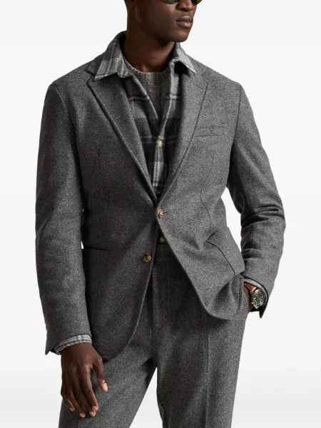Șapcă Polo Ralph Lauren cu model herringbone din țesătură twill cu imagine albastru
