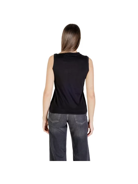 Traper top Calvin Klein s autogramom crna