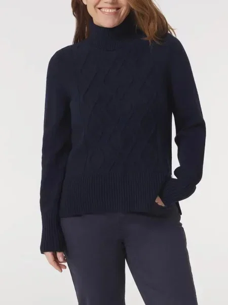 Sweter TBS Keviacol niebieski
