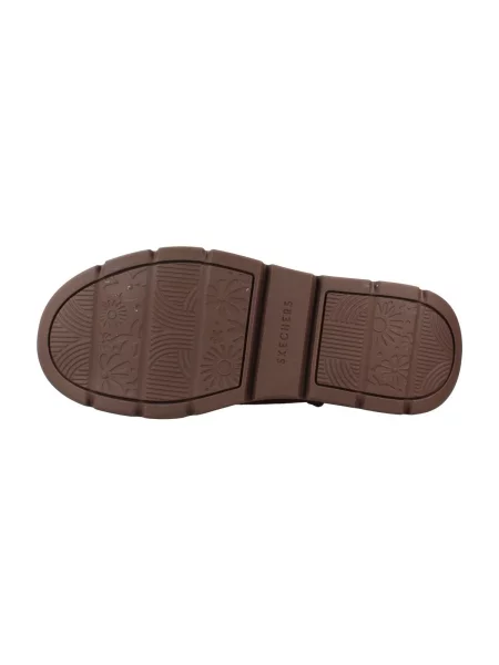 Snehule Skechers hnedá