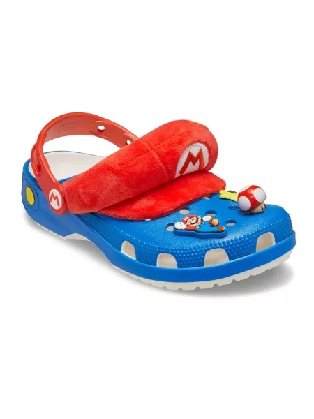 Crocs Saboți Mario IAM albastru roșu