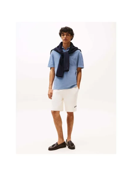 Tricou Tommy Hilfiger clasic albastru