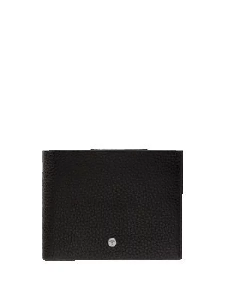 Portfel ze skóry model ‘Cardona’ Joop! Collection czarny