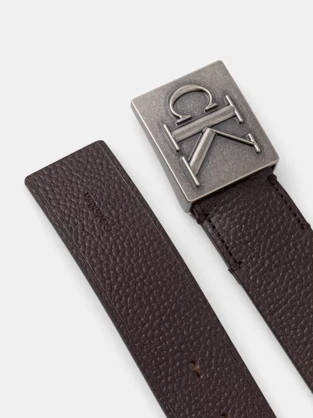 Calvin Klein pas usnjeni rjava