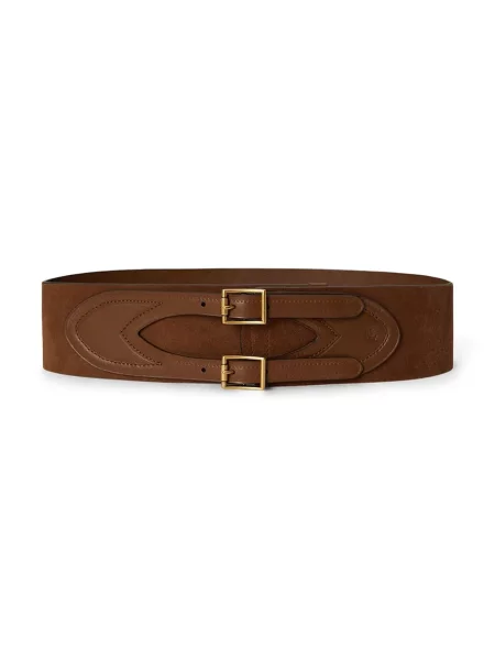 Lauren Ralph Lauren curea pentru femei din piele maro