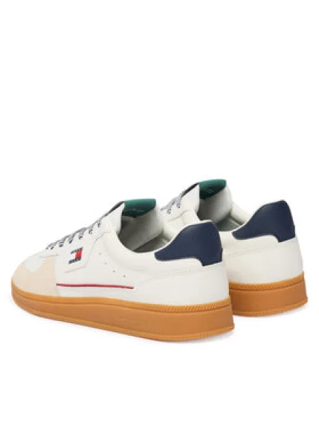 Tommy Jeans Laisvalaikio batai The Greenwich Edge Leather balta