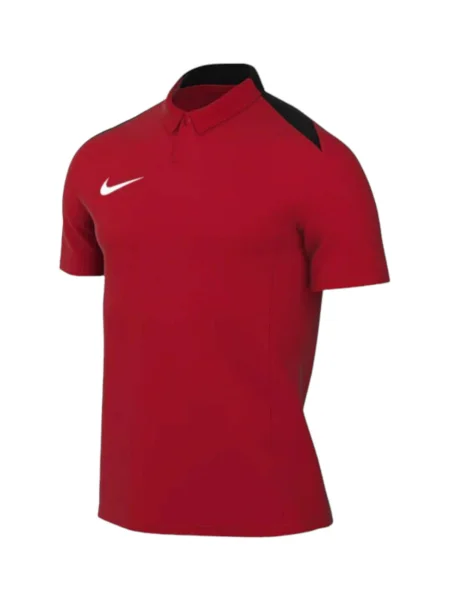 NIKE Funkčné tričko červená / čierna biela