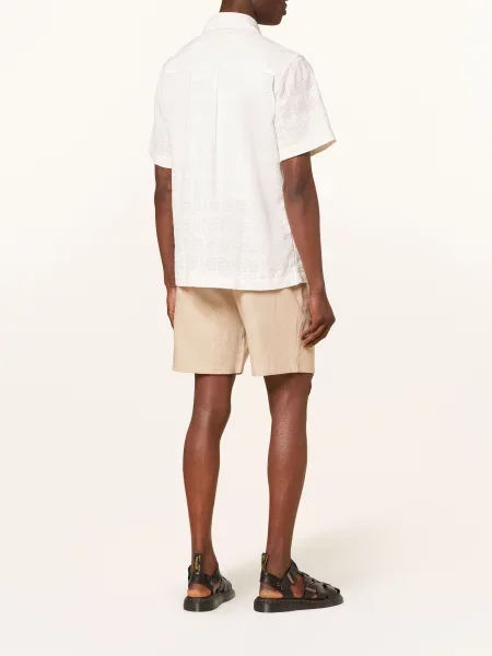 Les Deux Košile S Krátkým Rukávem Charlie Regular Fit bílá