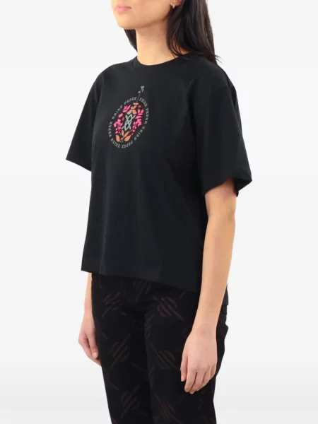 Tricou Daily Paper cu imagine negru