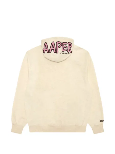 Hanorac cu glugă Aape By A Bathing Ape cu imagine cu cordon