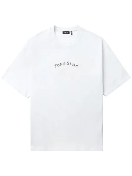 Tricou Five Cm cu imagine alb