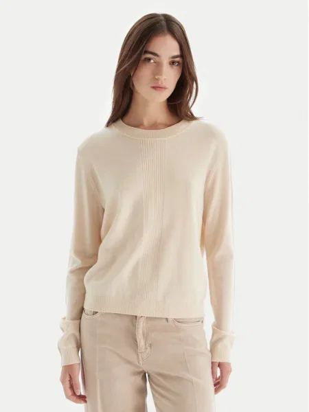 Patrizia Pepe Pulover Écru