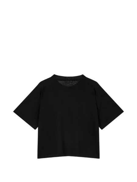 Scurt tricou Tomboy negru