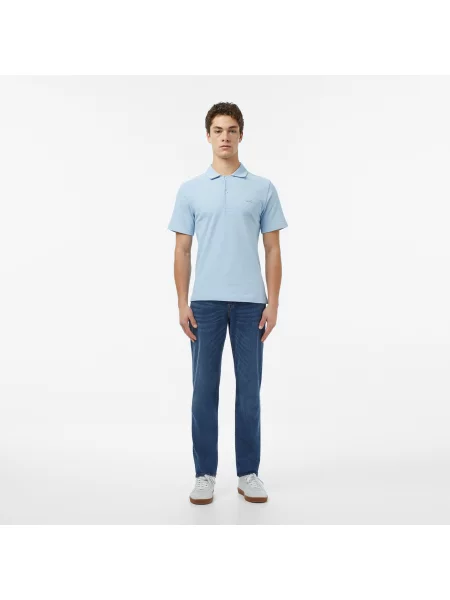 Lacoste Koszulka Polo Classic Fit niebieska