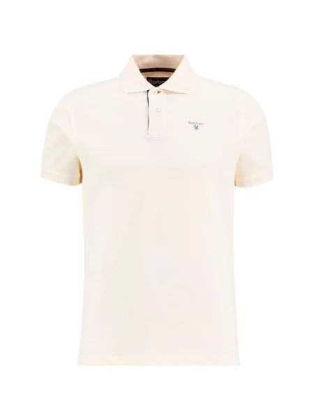 Tricou Barbour în carouri alb