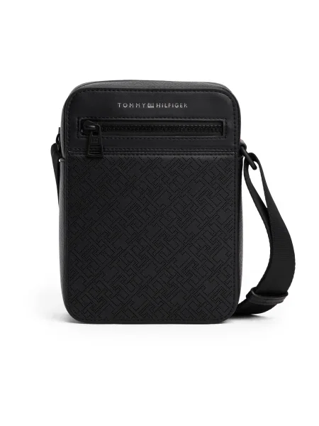 Mini crossbody torbica Tommy Hilfiger črna