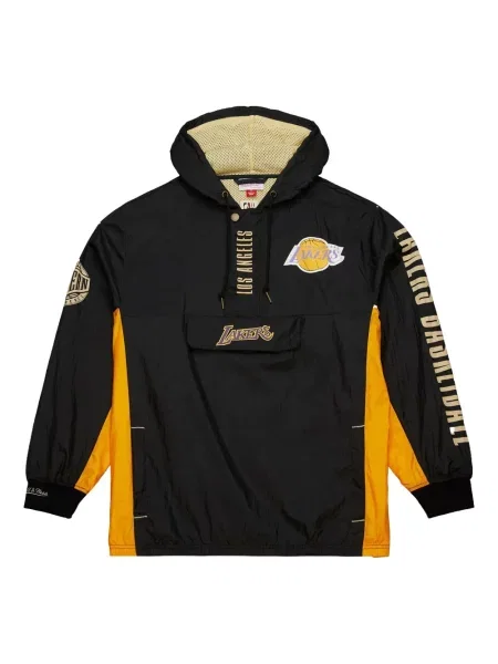 Majica s kapuljačom Mitchell & Ness crna