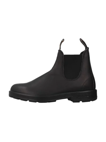 Trampki Blundstone skórzane z logo czarne