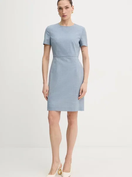 Вовняна сукня BOSS Dunera