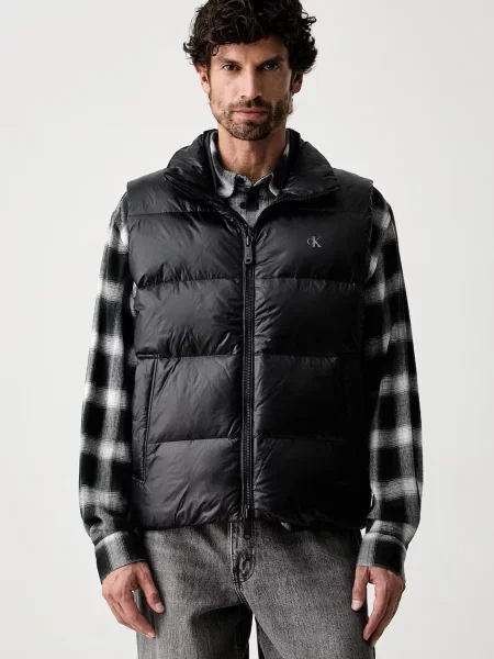 Calvin Klein Jeans vestă pentru bărbați negru